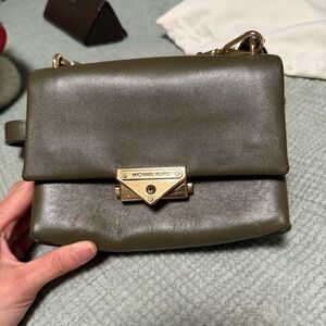 Michael Kors Olive Green Crossbody Bag